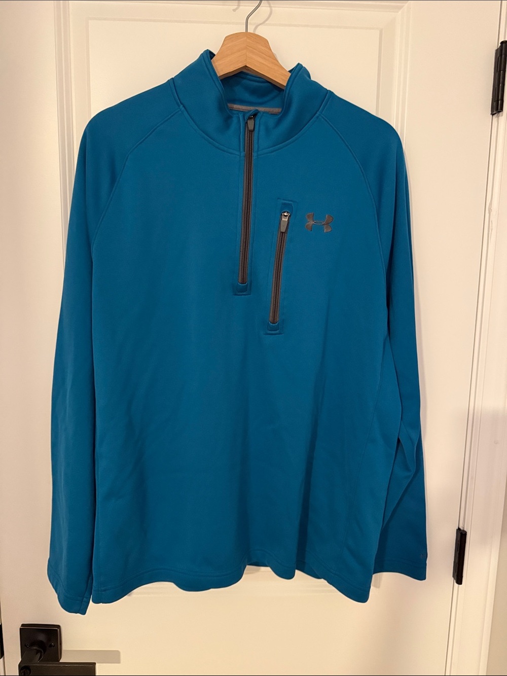 Under Armour Teal/Blue Half-Zip Performance Pullover